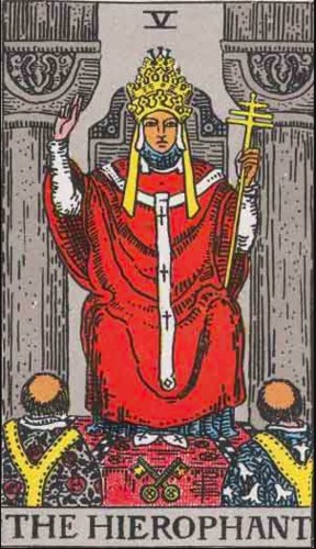 O Papa - significado da carta no Tarot