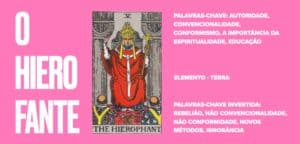 O Hierofante significado no tarot – Amor, Dinheiro, Saúde e mais ...