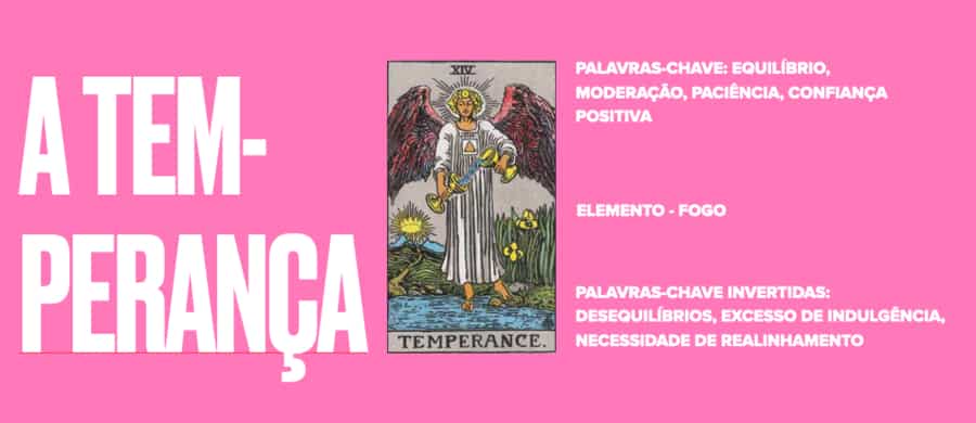 A Temperança significado no tarot – Amor, Dinheiro, Saúde e mais ...