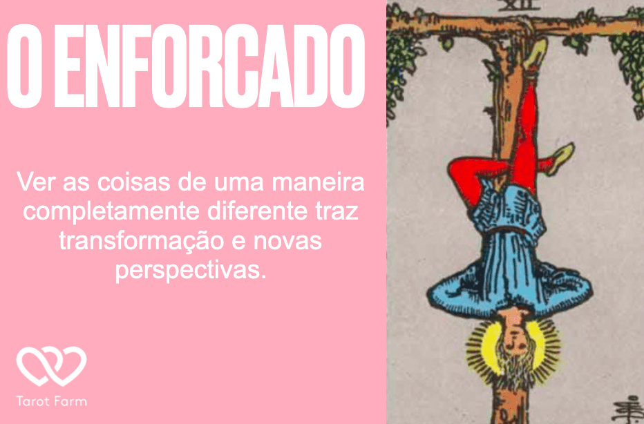 O Enforcado significado no tarot - Amor, Dinheiro, Saúde e mais - Tarotfarm