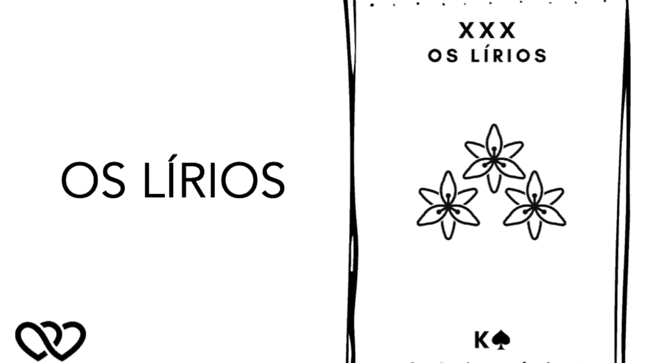 Os Lírios - significado no Baralho Cigano ou Lenormand - Tarotfarm